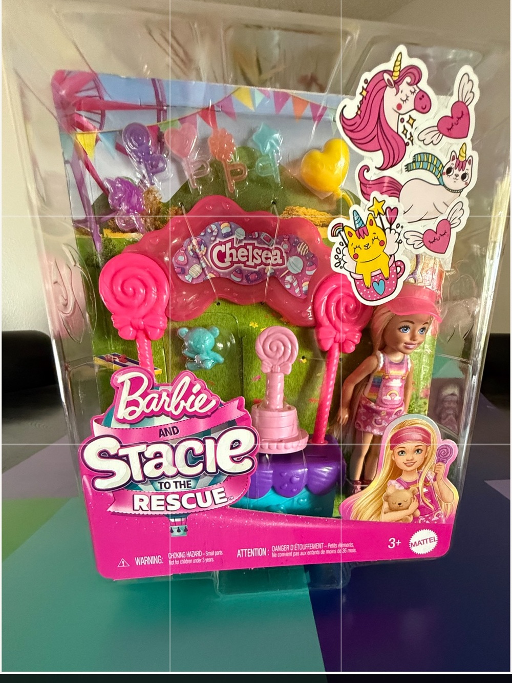 Mattel Barbie & Stacie Rescue Playset Pink and Purple Accessories